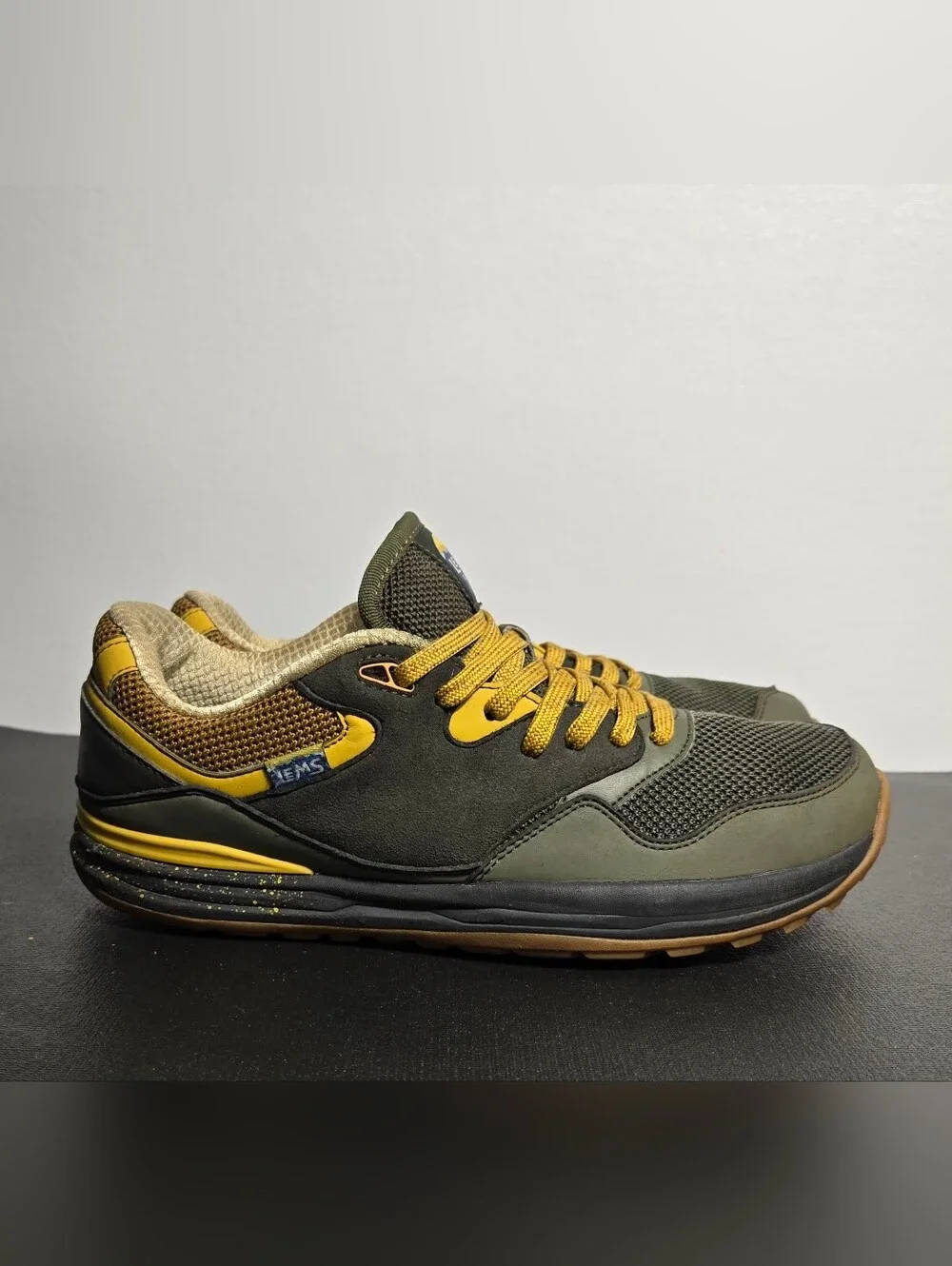 Lems Trailhead Trail Hiking Minimalist Lightweight Shoes Mens 9.5 Sage Green